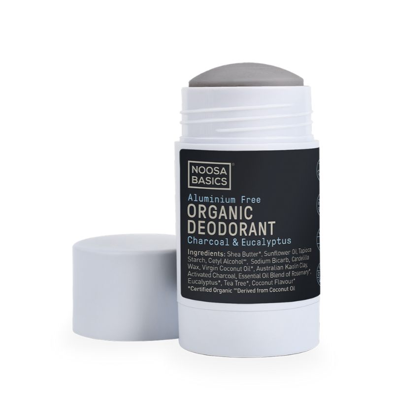 Aluminium Free Deodorant Stick Charcoal & Eucalyptus (60 g)