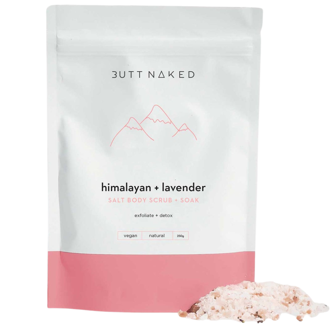 Himalayan Lavender Salt Scrub & Bath Soak (250 g)