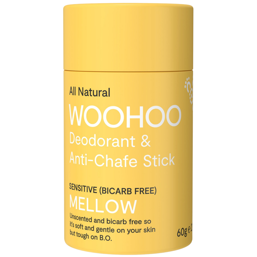 All Natural Deodorant & Anti Chafe Stick Mellow (60 g)