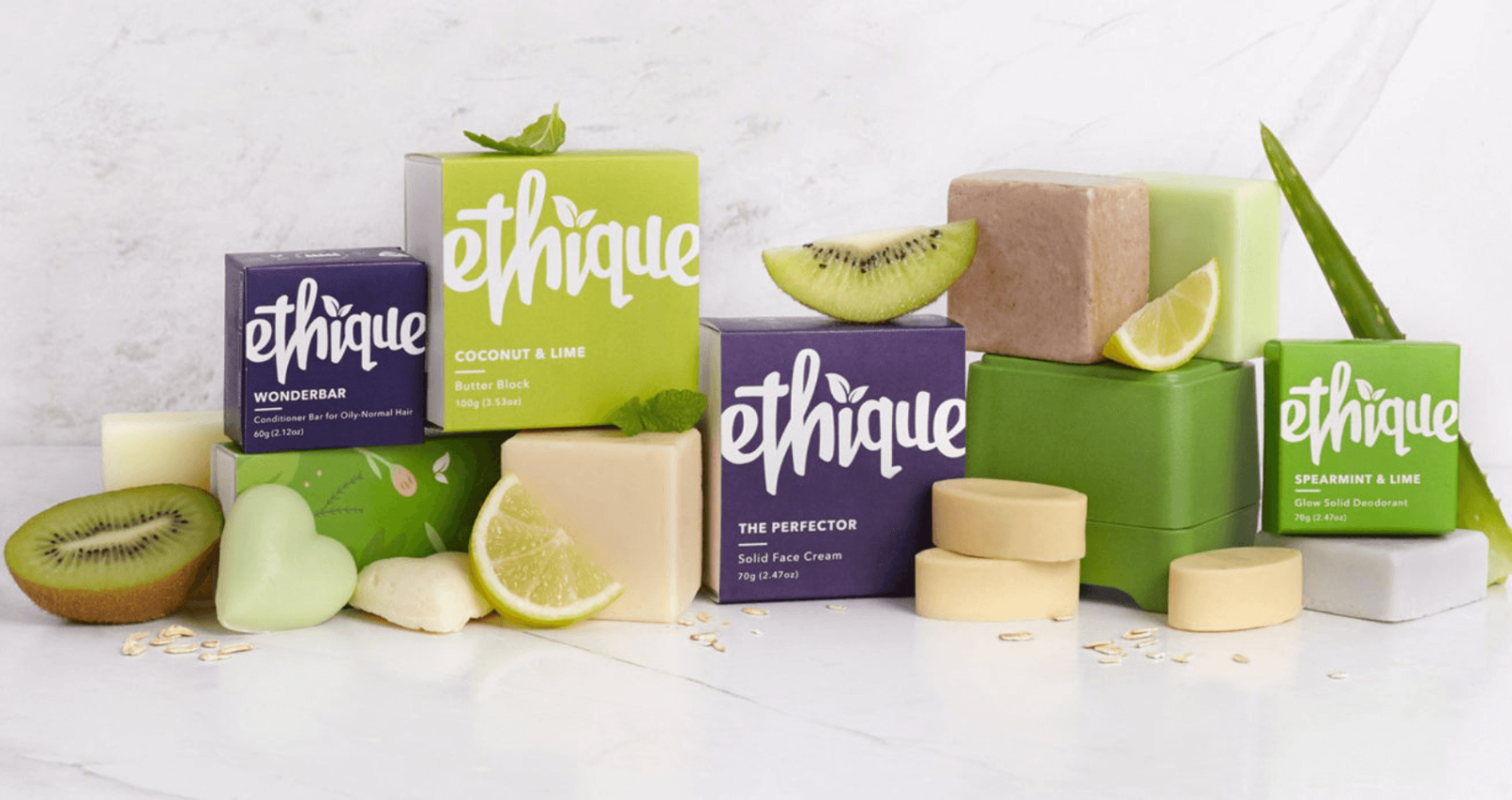 Ethique solid shampoo and conditioner bars