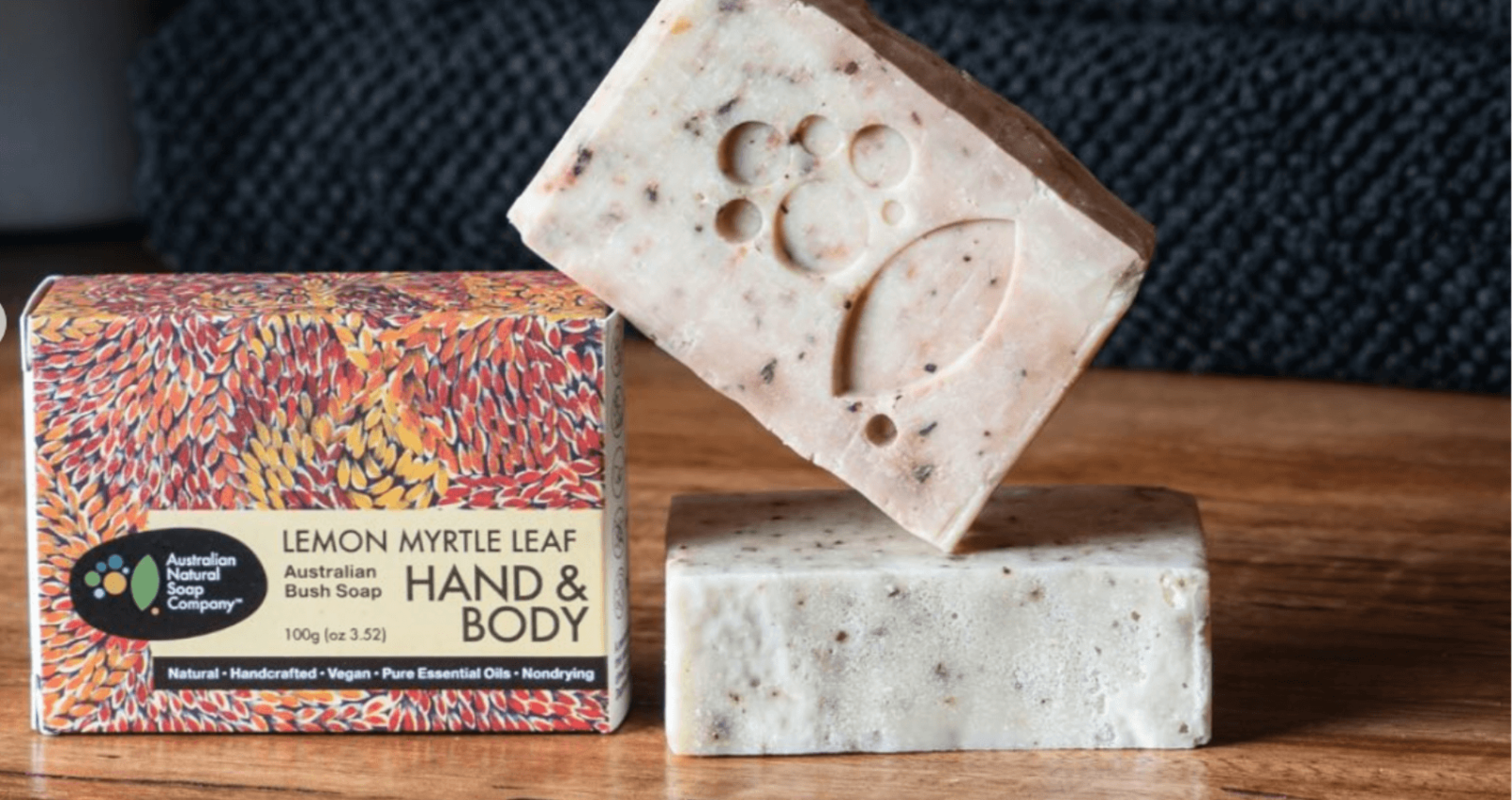 The Australian Natural Soap Company Lemon Myrtle Leaf - Australian Bush Range