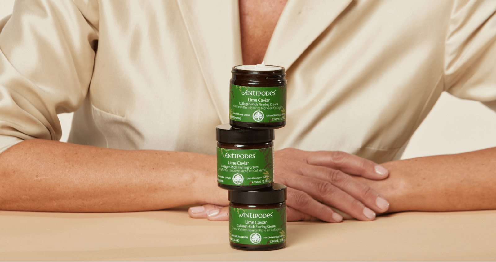 Antipodes Lime Caviar Collagen Rich Firming Cream 