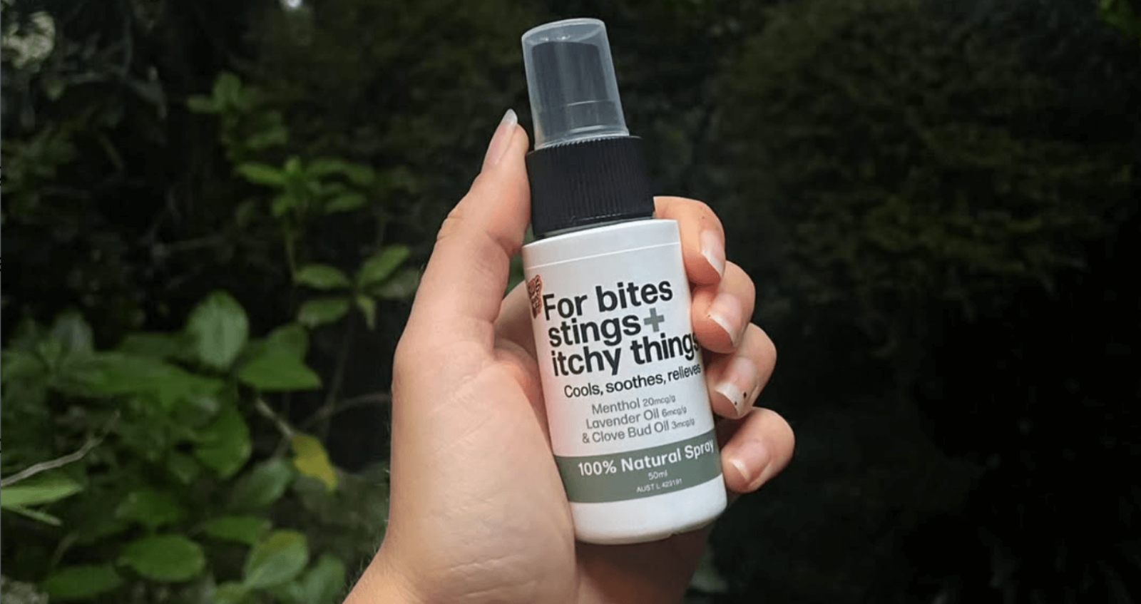 Bug-Grrr Off Bug-Grrr Off 100% Natural Spray For Bites Stings + Itchy Things