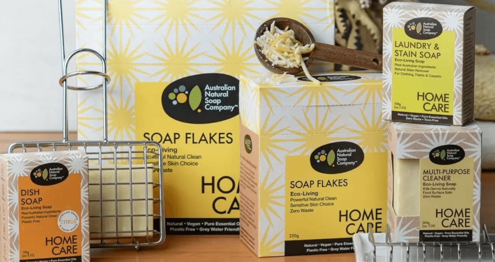 The Australian Natural Soap Company Solid Soap Bars