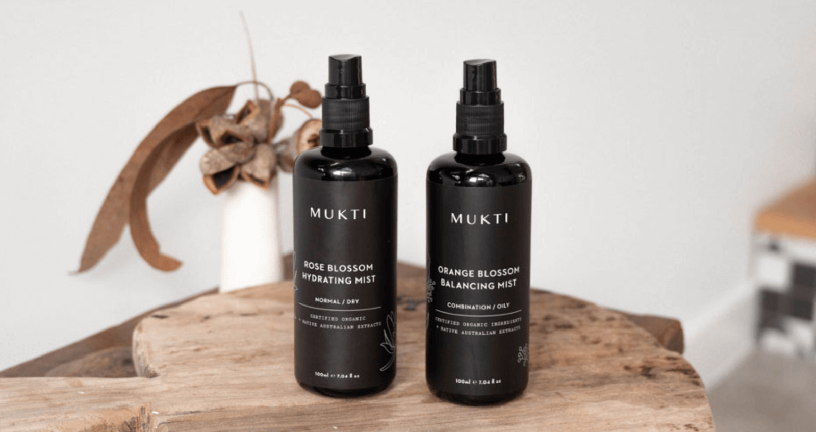 Mukti Organics Hydrating Rose Mist