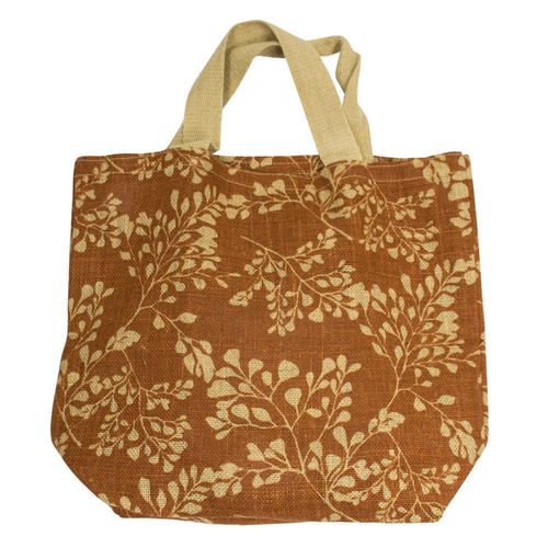 The Grocer Fern Bronze Reusable Jute Bag