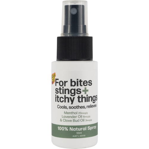 100% Natural Spray For Bites Stings + Itchy Things (50 ml)